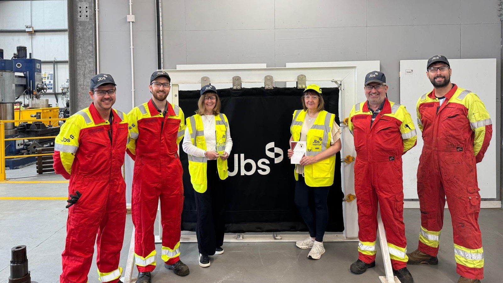 Jbs and AM Campbell win Learning Partner award from Peterhead Academy