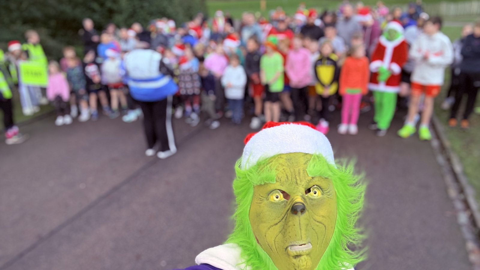 The Grinch strikes again - this time at Duthie junior parkrun