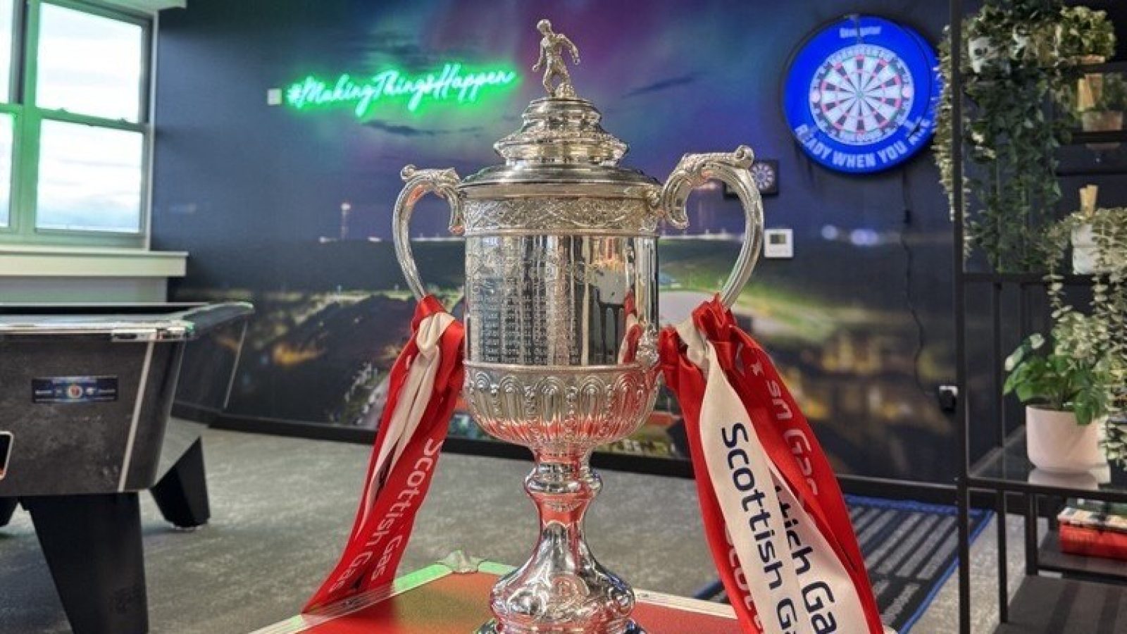 Rock Flow Dynamics welcomes the Scottish Cup to Aurora and supports AFC Community Trust