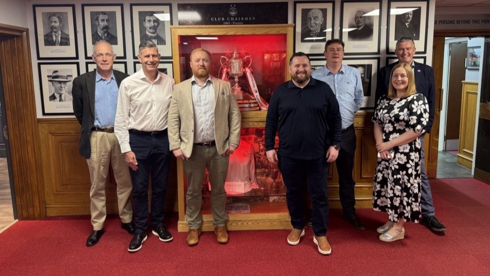 AMS Global Group holds first Advisory Board meeting at Pittodrie