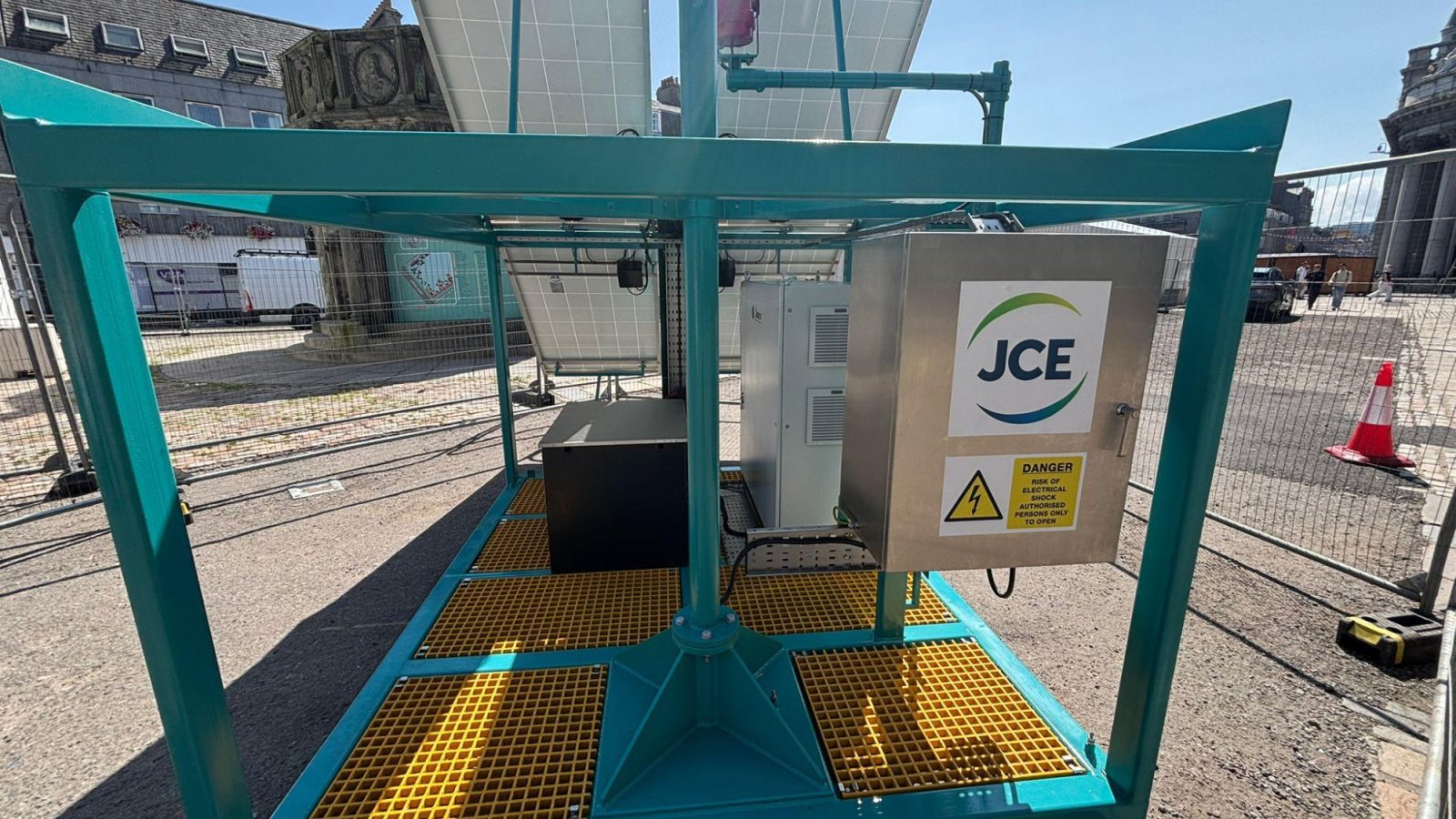 JCE Group supports Tall Ships Races Aberdeen 2025 with hybrid power technology