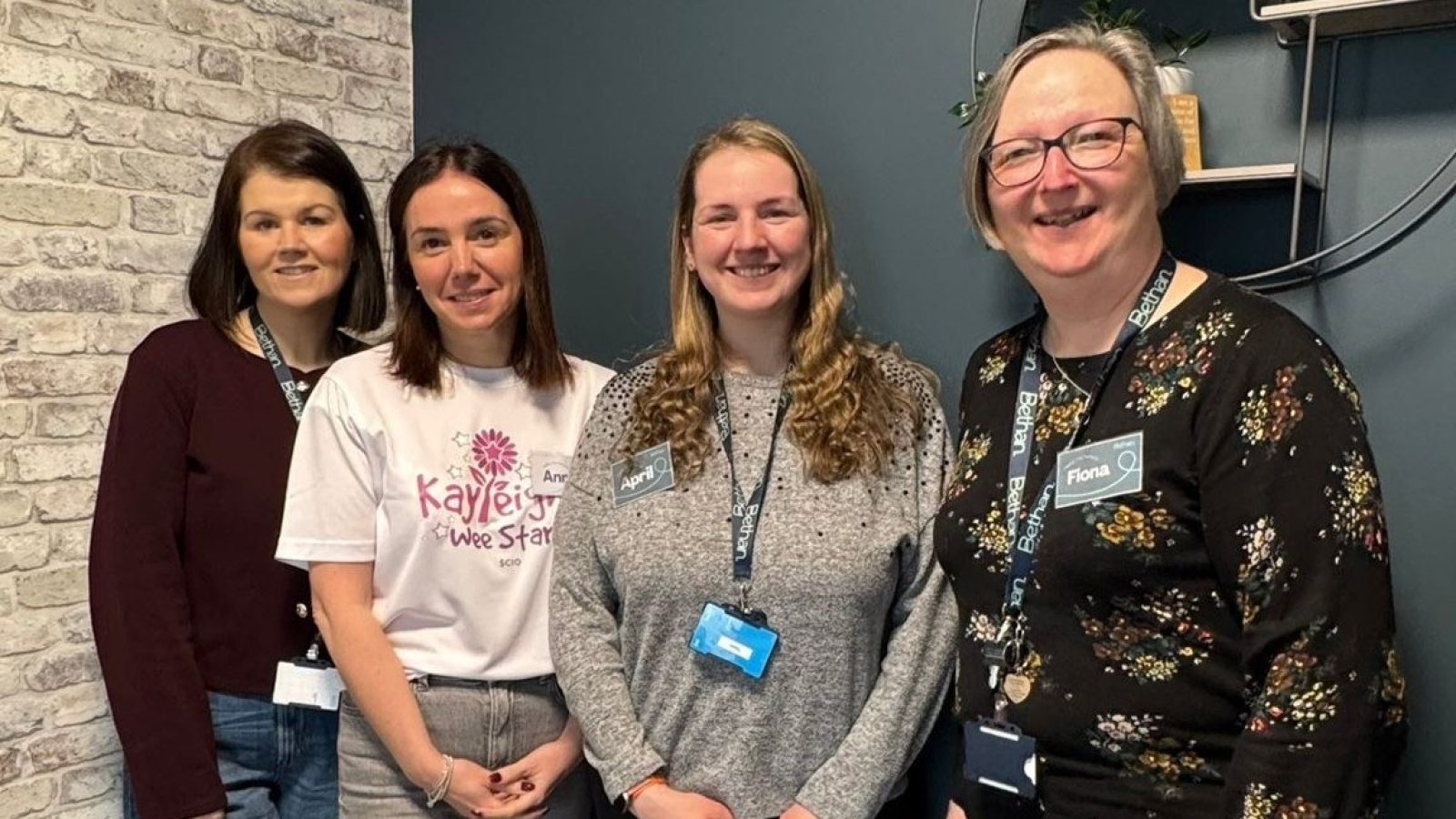 Bethan strengthens charity ties with Kayleigh’s Wee Stars