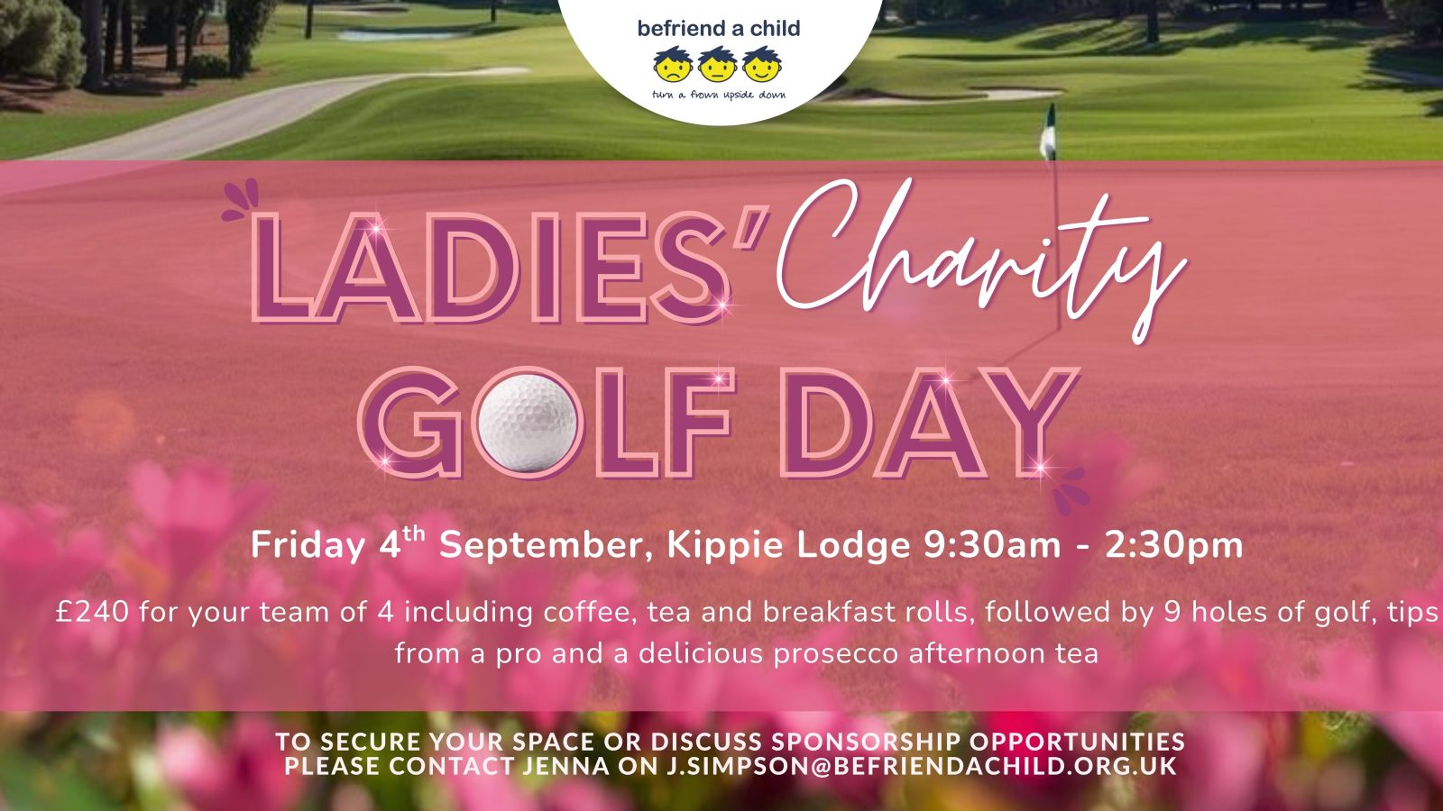 Befriend a Child seeks event sponsors for upcoming Ladies’ Charity Golf Day
