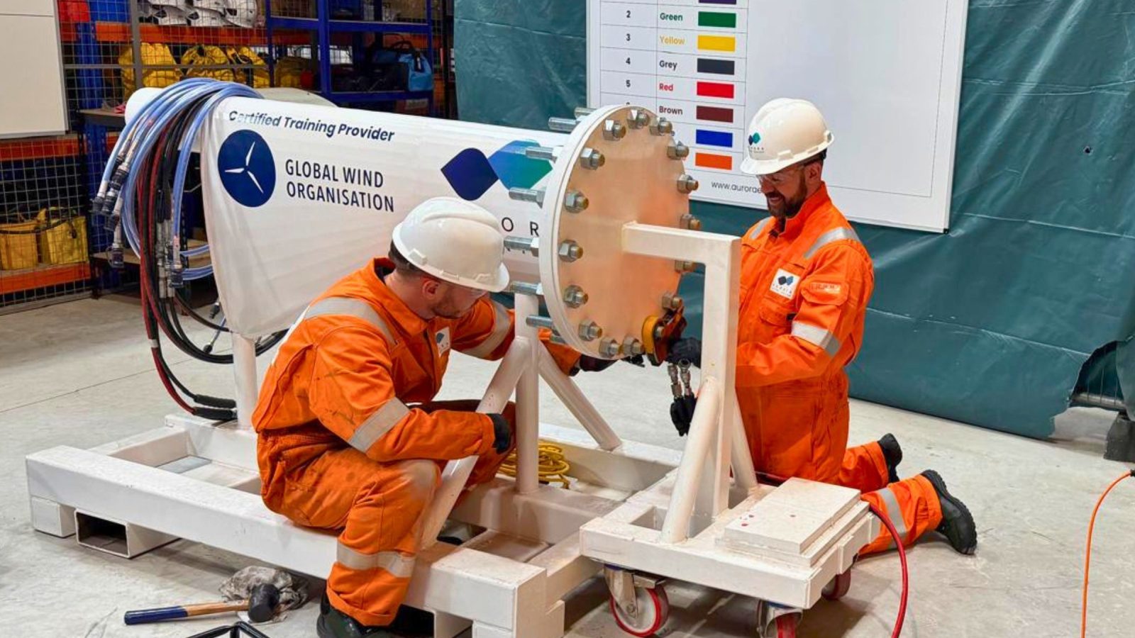 Aurora trains army of wind workers from military ranks to tackle renewables skills shortage