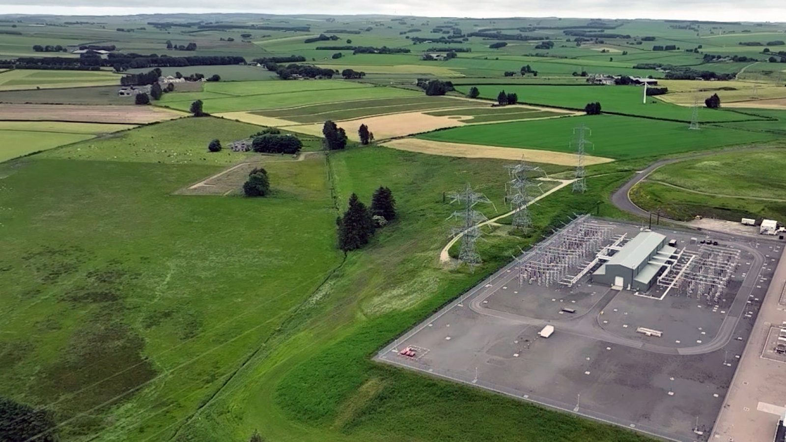 Extension of New Deer Substation begins – helping to power Scotland’s renewable future