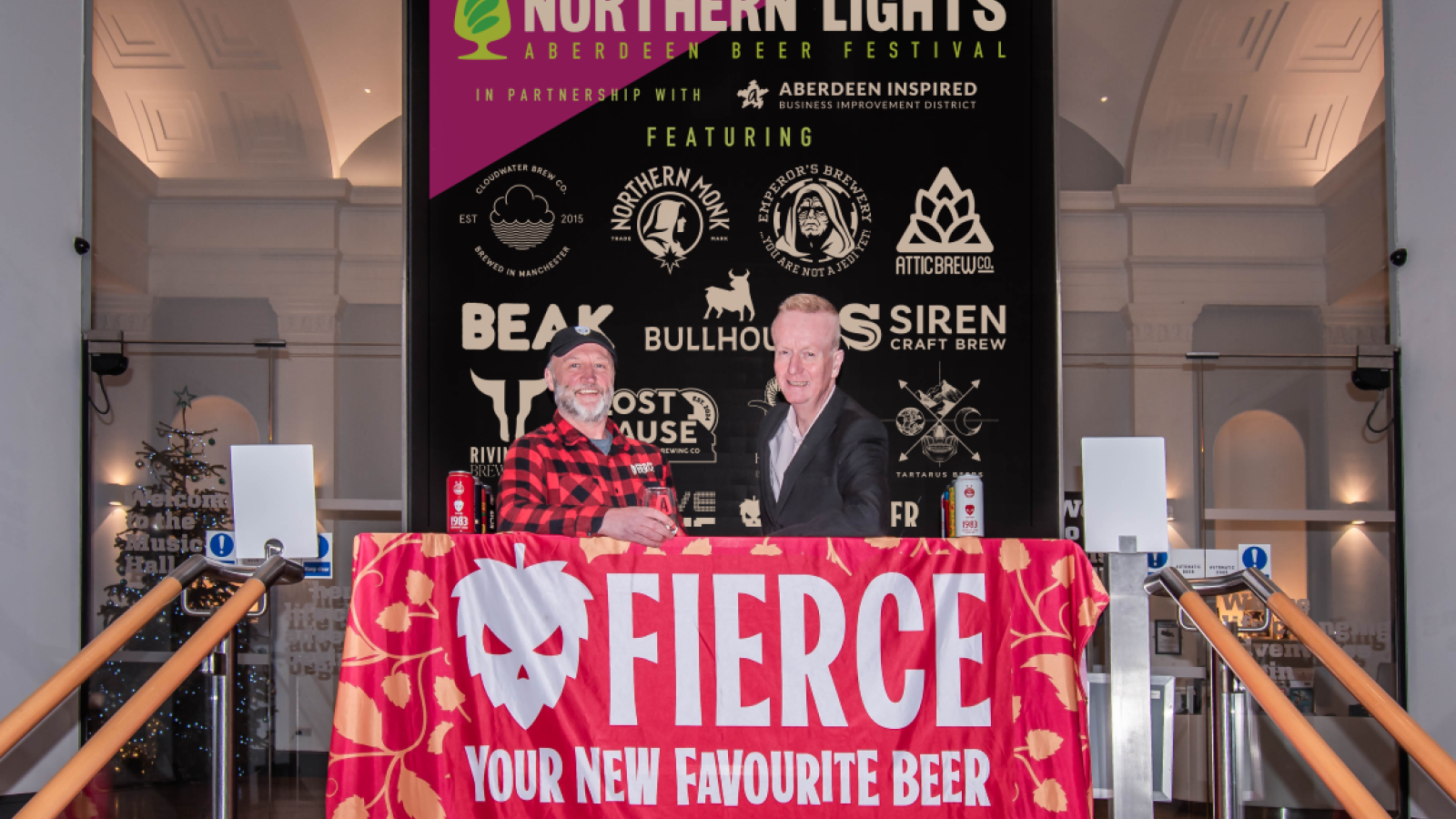 Aberdeen Inspired and Fierce Beer partner to make the Northern Lights: Aberdeen Beer Festival a dazzling affair