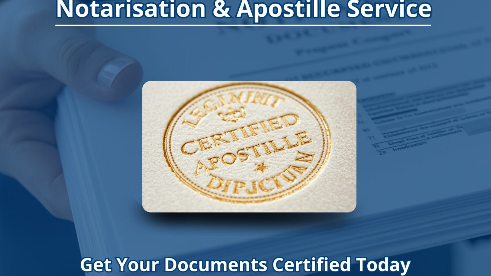 FCDO apostille and legalisation services now available locally in Aberdeen and the North-east