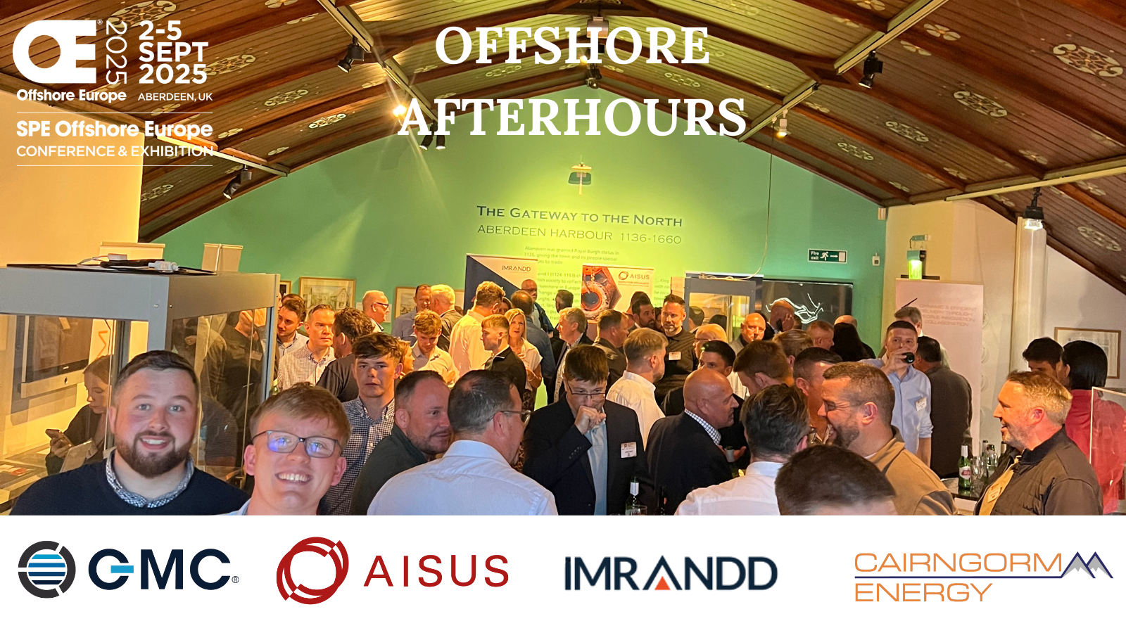 AISUS celebrates Offshore Europe afterhours event success with industry partners