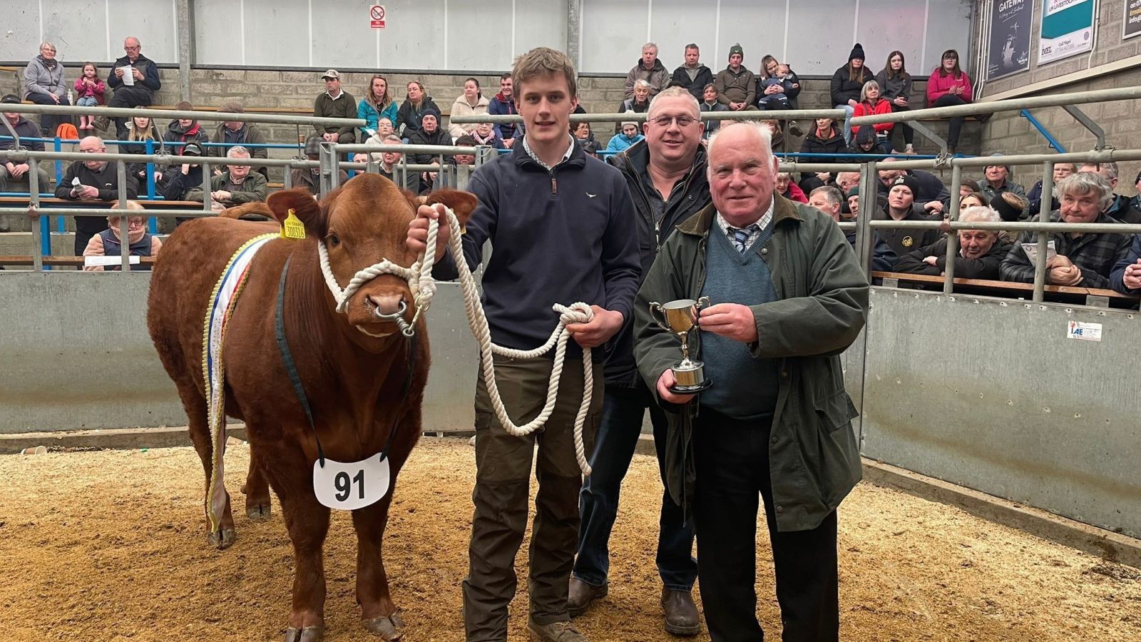 James Swanson takes home the championship at Caithness Young Farmers Overwintering Competition