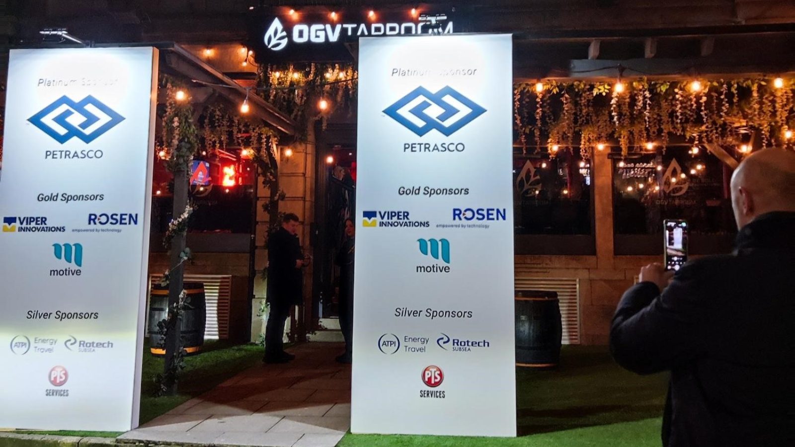 Rosen sponsor Subsea Expo drinks reception at OGV Taproom