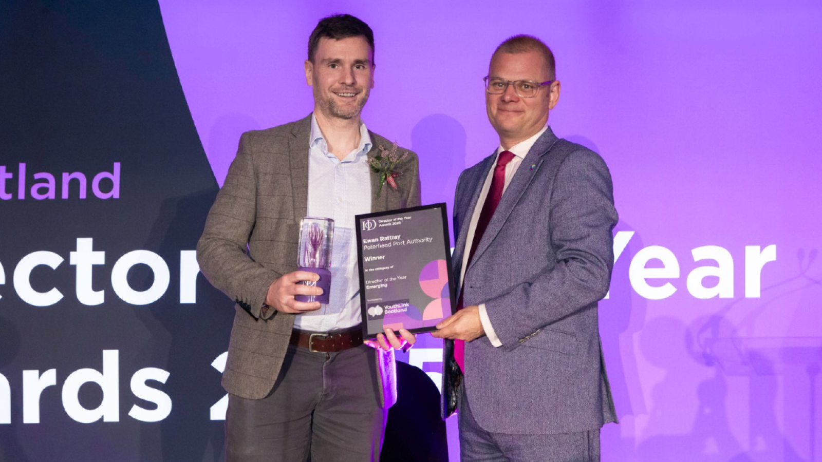 Ewan Rattray wins IoD Emerging Director of the Year Award