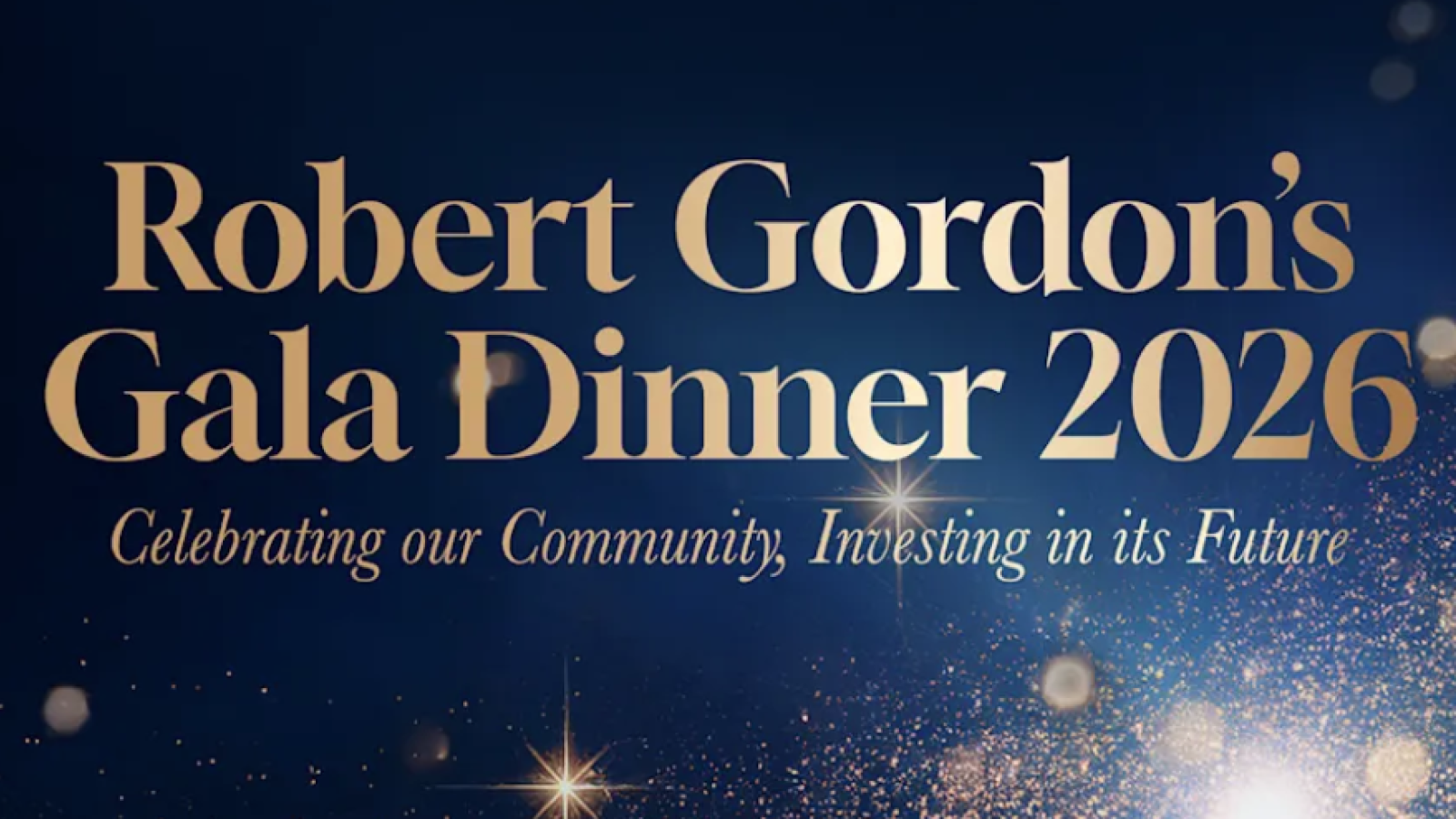 Robert Gordon's College to host first Gala Dinner