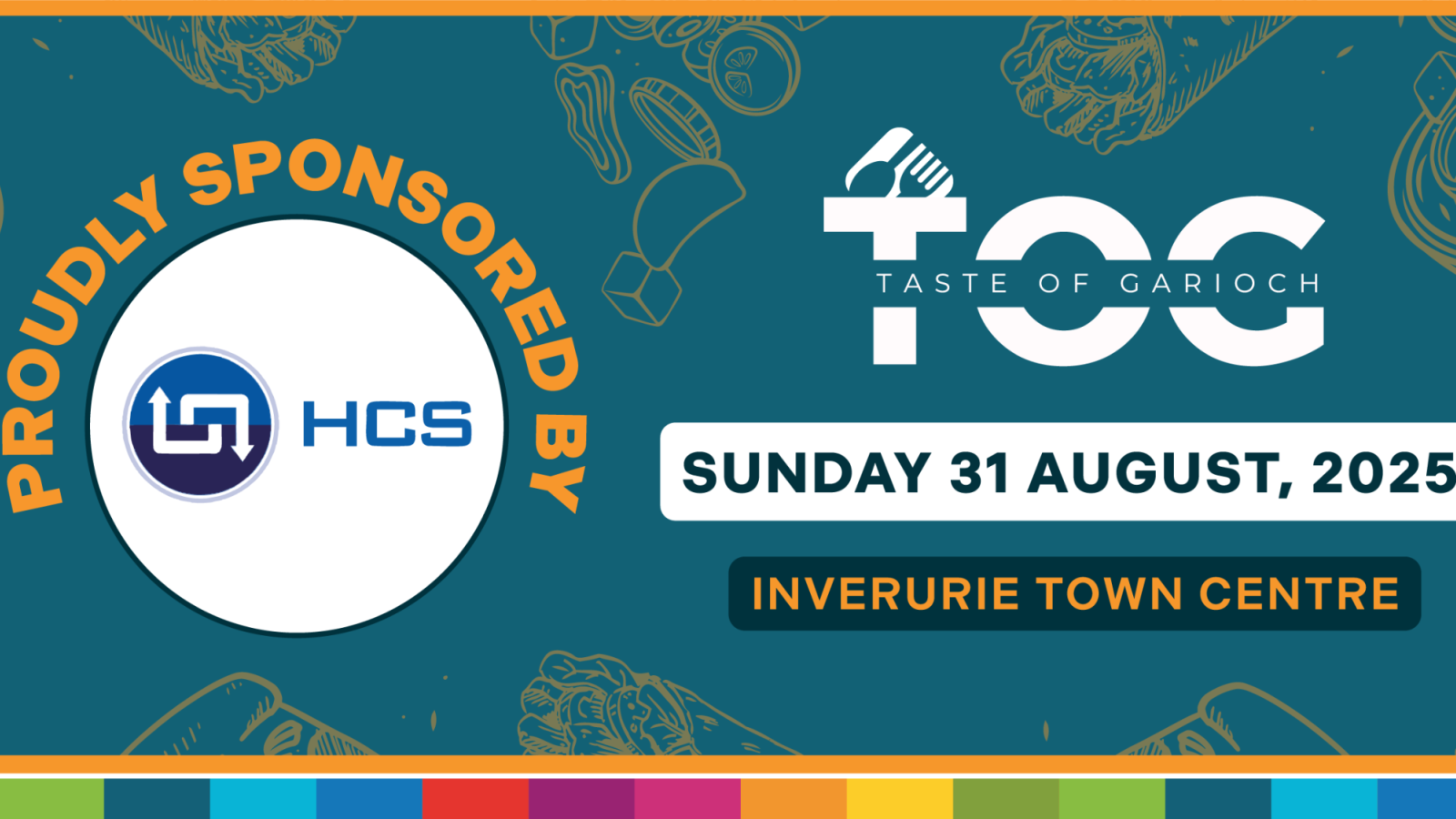 HCS - Proud main sponsor of Taste of Garioch 2025