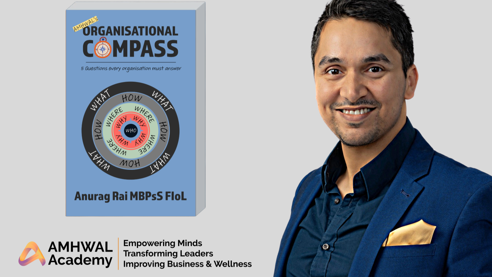 Anurag Rai launches fourth book: AMHWAL’s Organisational Compass – Five Questions Every Organisation Must Answer