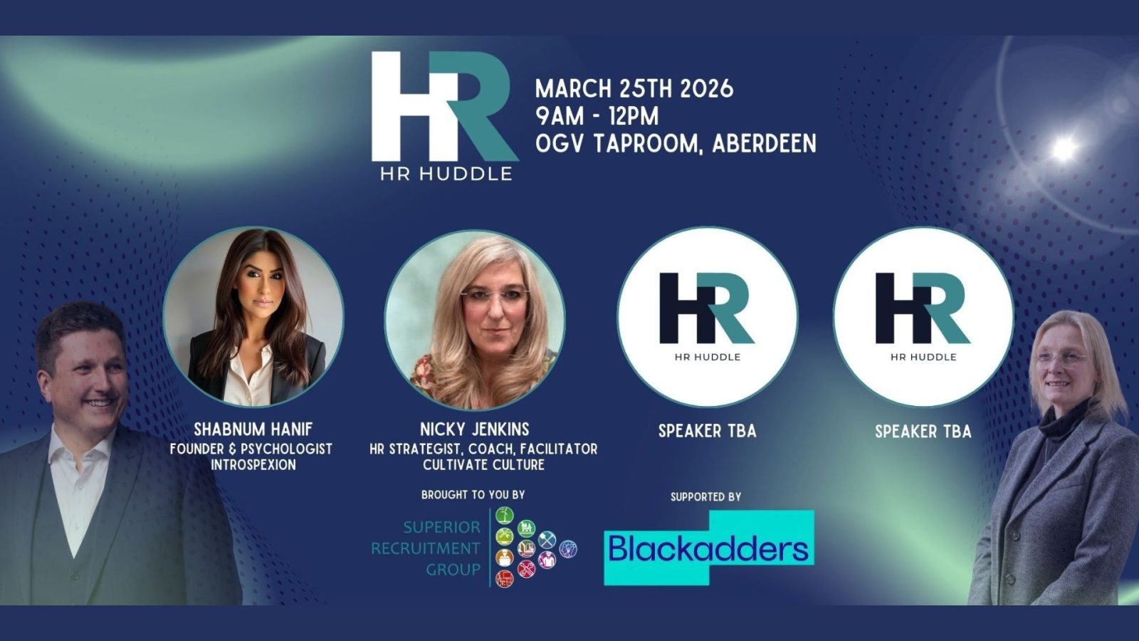 Connect, collaborate, and learn: HR Huddle returns in Aberdeen on 25 March
