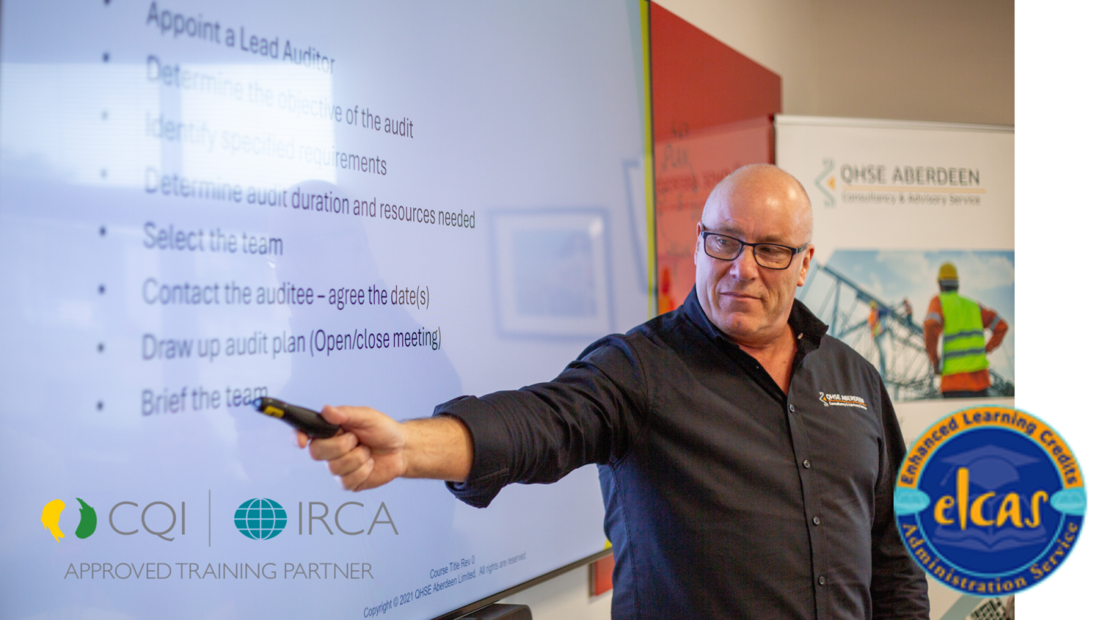 QHSE Aberdeen expands training capability with ELCAS approval and new ISO auditor courses