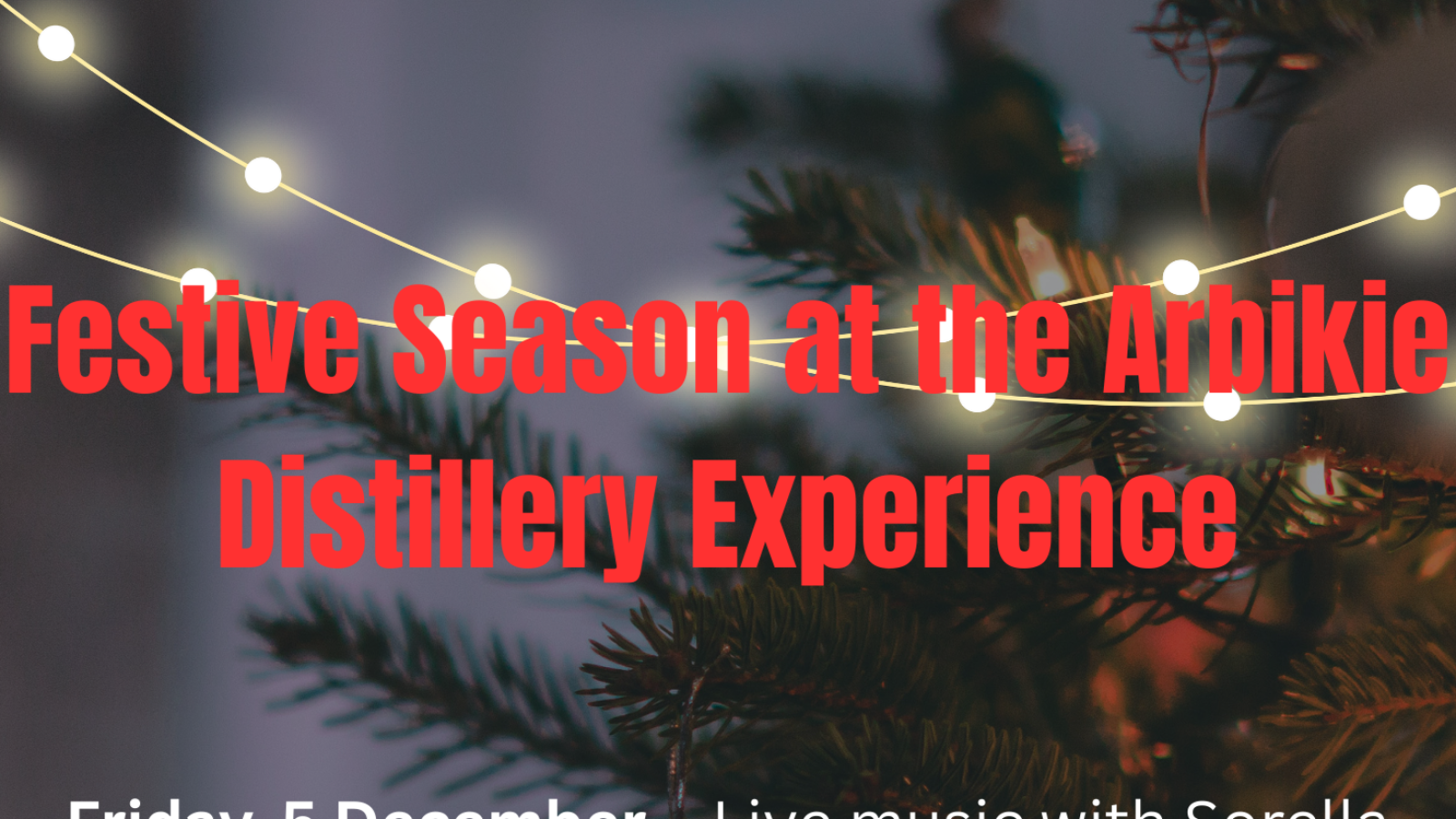 Celebrate the Festive Season at the Arbikie Distillery Experience