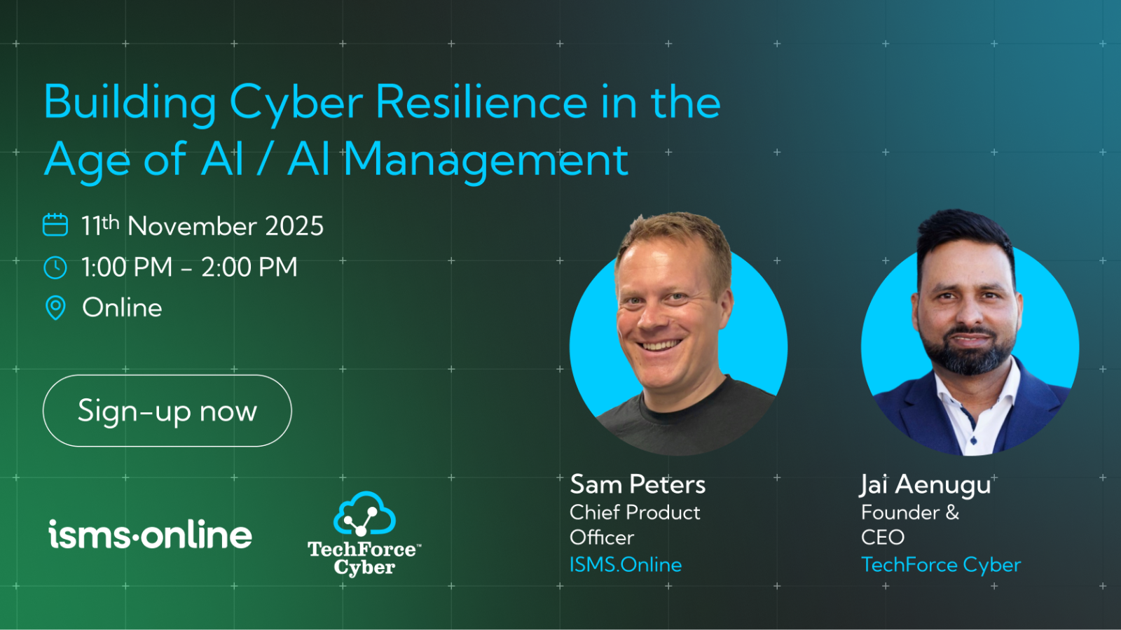Upcoming webinar: Building cyber resilience in the age of AI / AI management