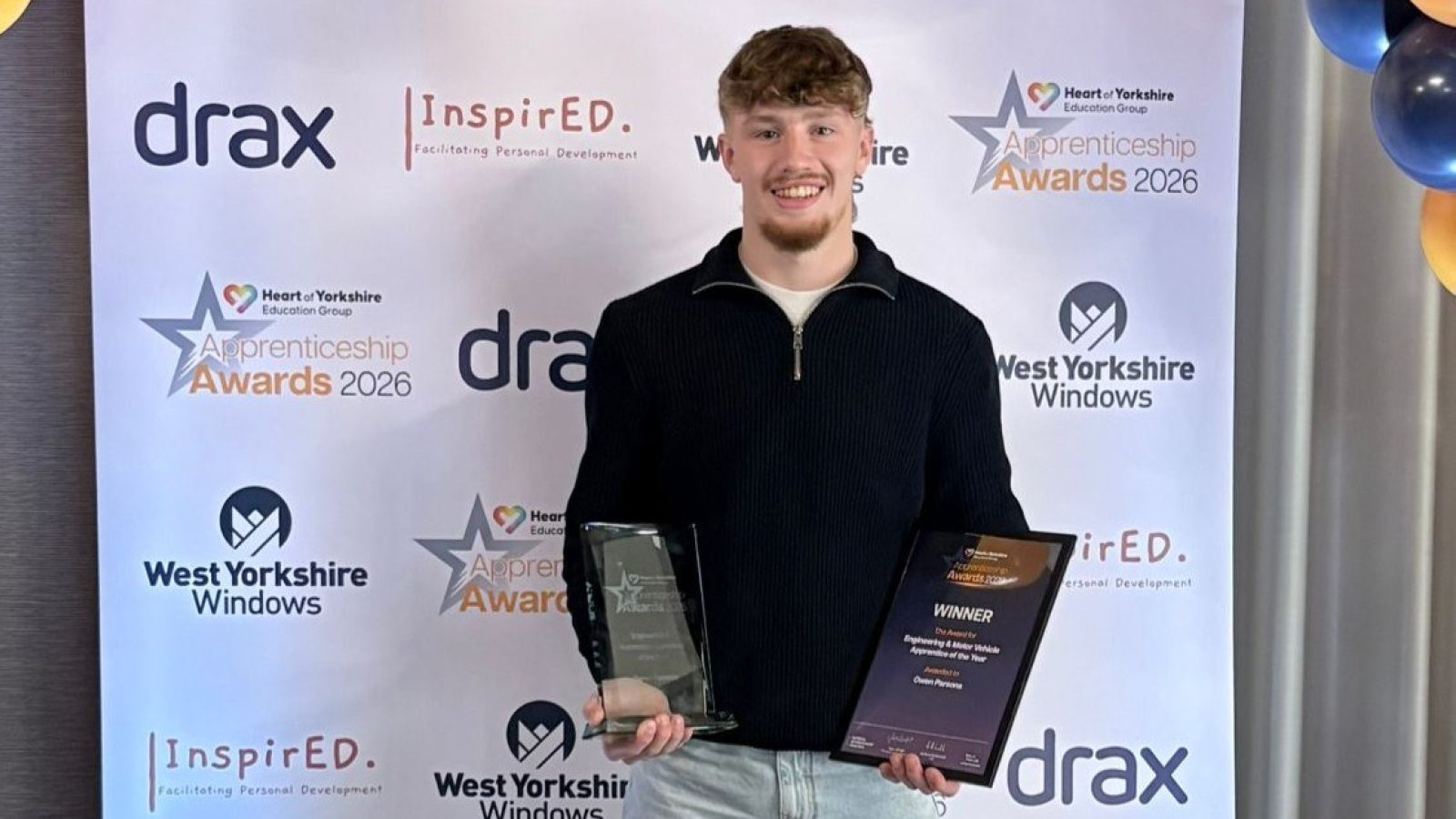 GS Hydro’s apprentice award during national apprenticeship week