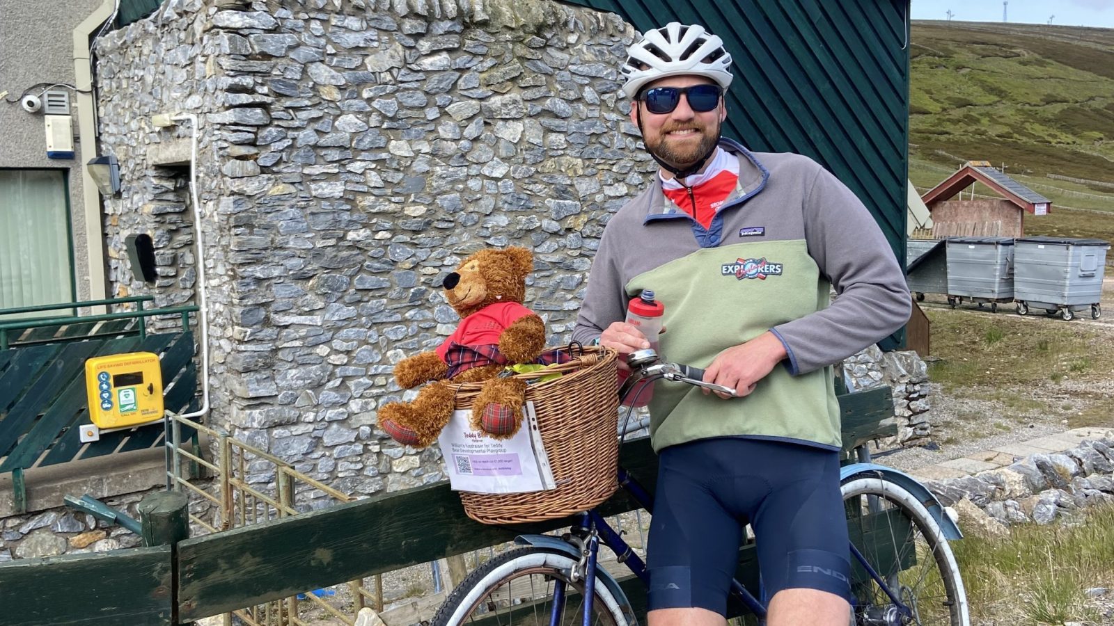 Unicyclist takes on 215-mile Coast 2 Coast challenge to make a “wheel” difference to Arbroath FC Community Trust