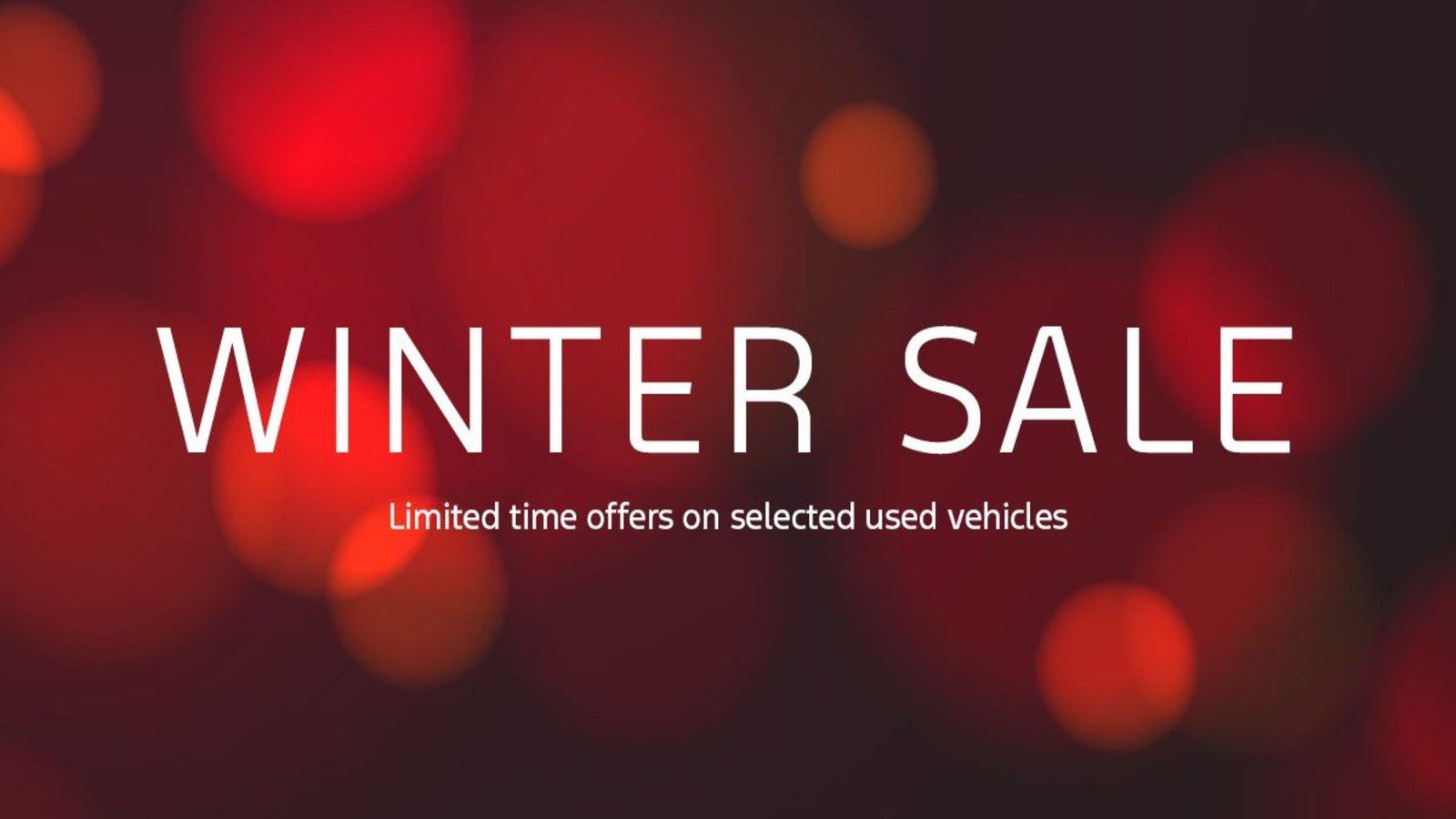 Winter Sale now on at TrustFord Aberdeen