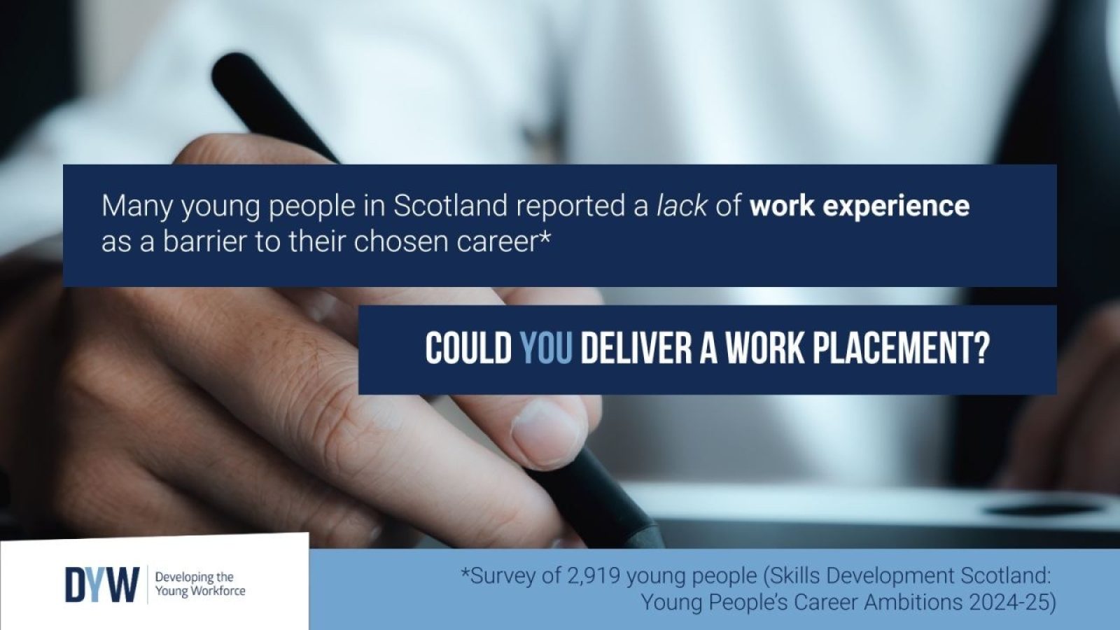 Could you offer a young person a work placement?