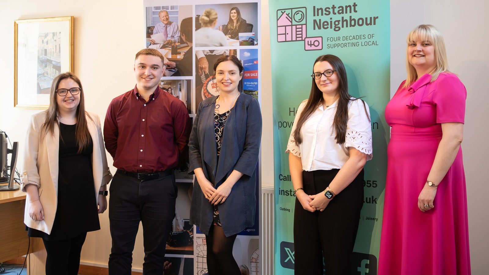 Andersonbain take on the Kiltwalk to fundraise for Instant Neighbour