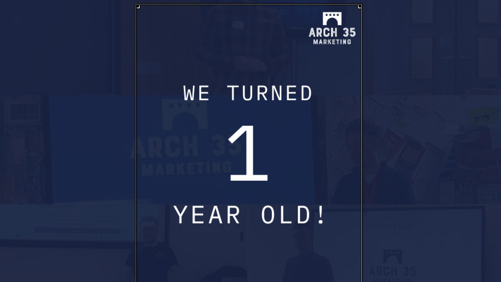 Arch 35 Marketing celebrates first year in business