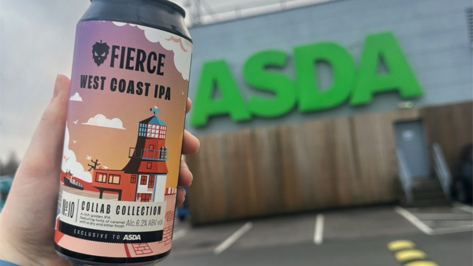 Fierce Beer joins forces with ASDA for exclusive "Collab Collection" West Coast IPA launch