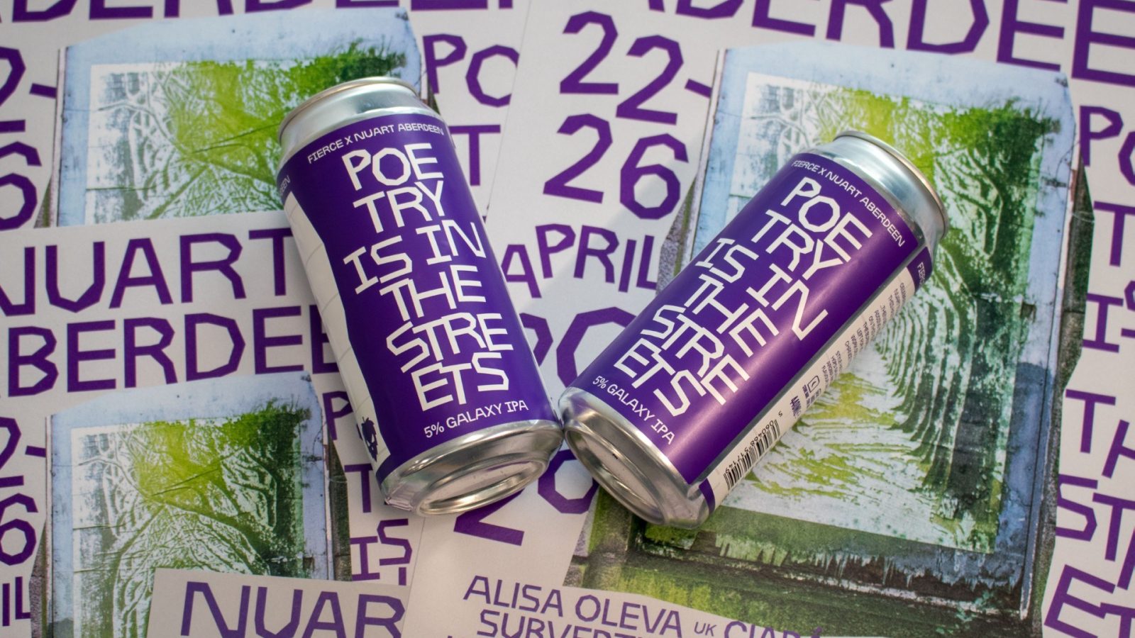 Fierce say cheers to Nuart Aberdeen with an exclusive beer to celebrate the return of Scotland’s national street art festival