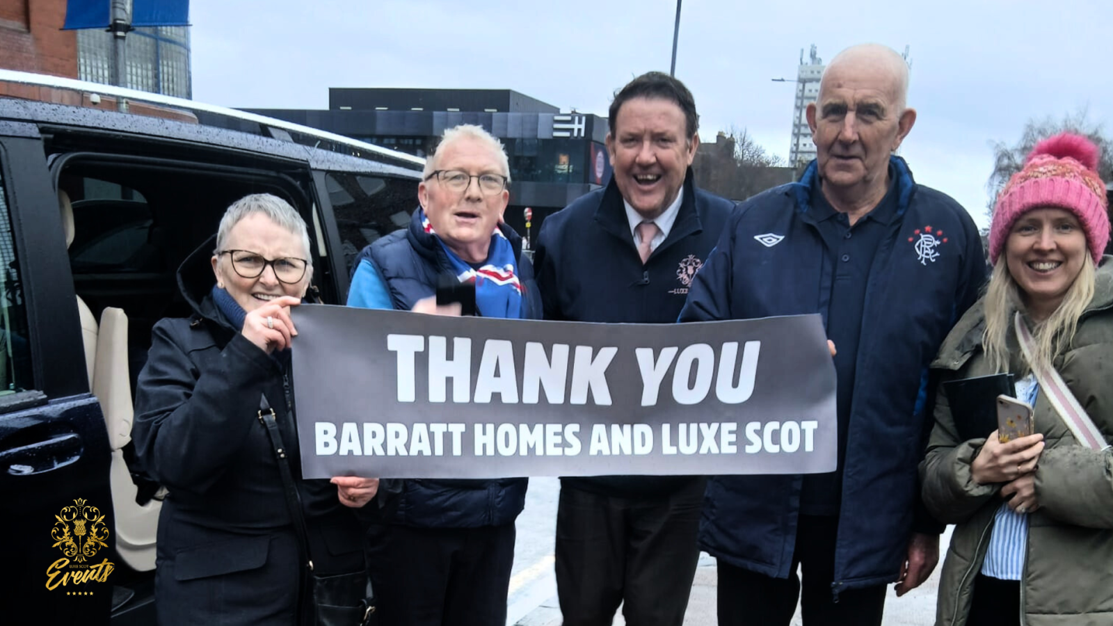 Luxe Scot Events helps Barratt Homes celebrate milestone at Ibrox