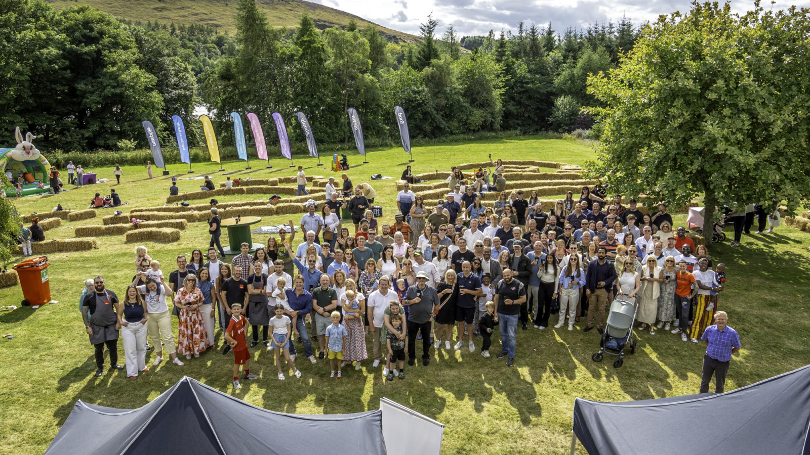 Aberdeenshire HQ transformed for spectacular summer celebration