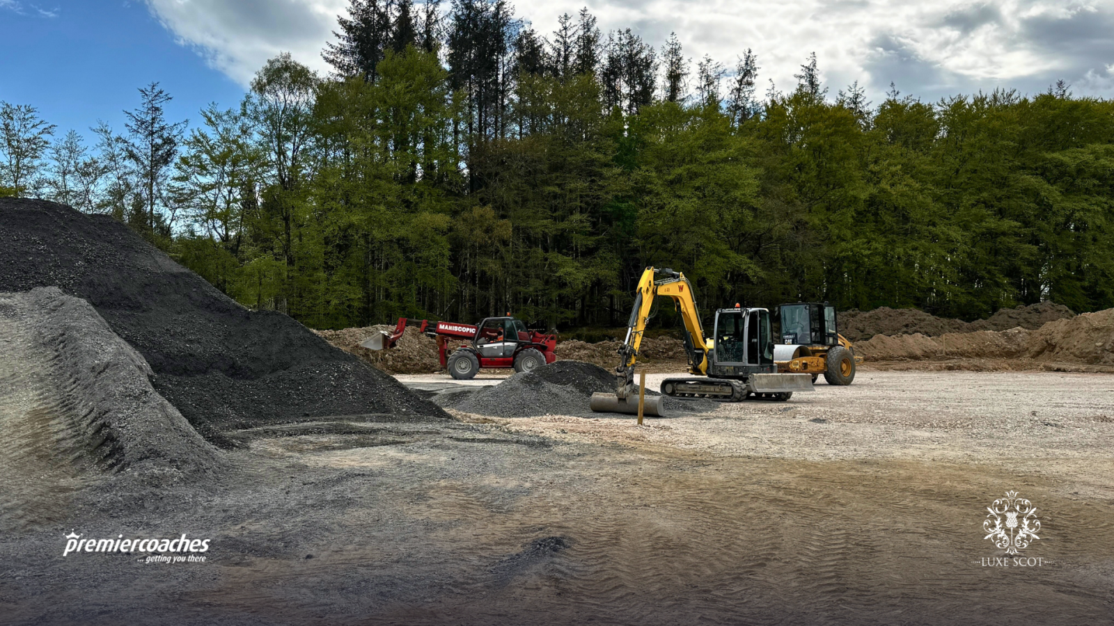 Work begins on new Luxe Scot and Premier Coaches depot