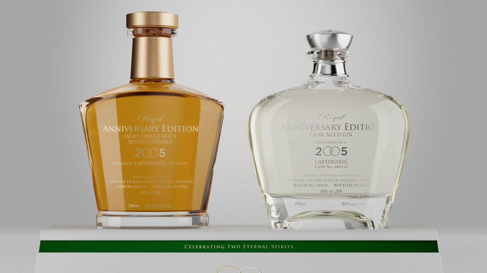 Duncan Taylor Scotch Whisky presents 20th wedding anniversary gift to the King & Queen